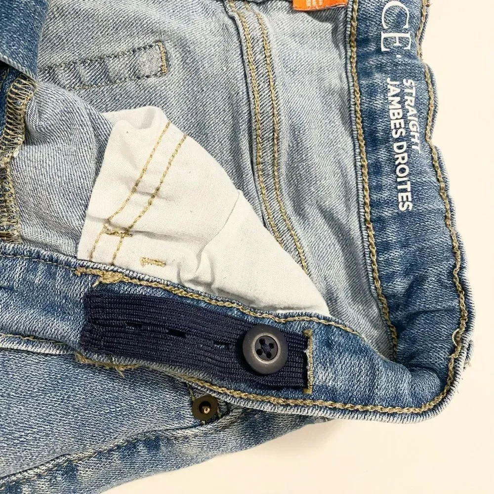 The Children’s Place adjustable waist boys jeans straight leg size 14. Lot of 2.